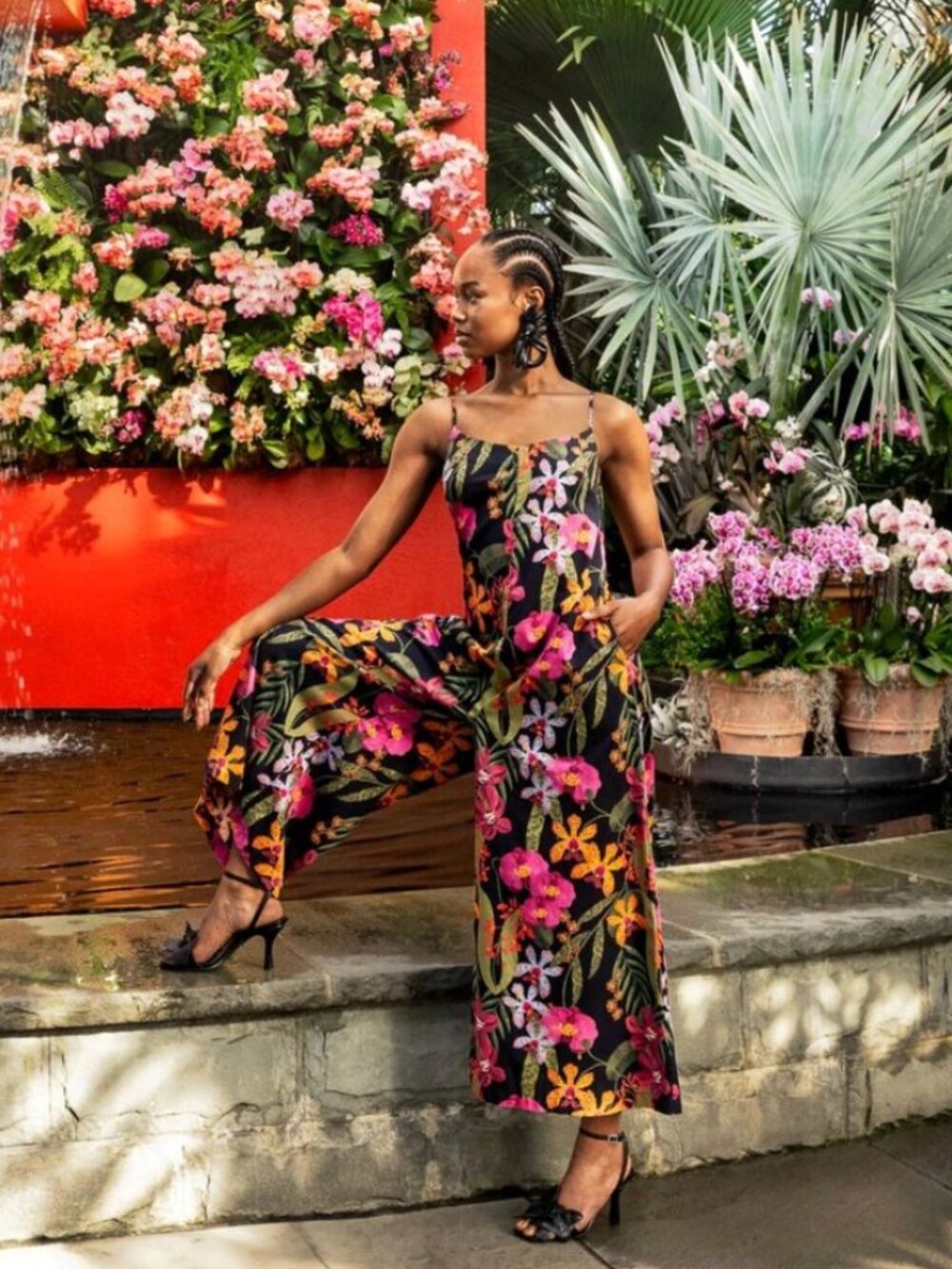 Lani Jumpsuit in Orchid - Size S
